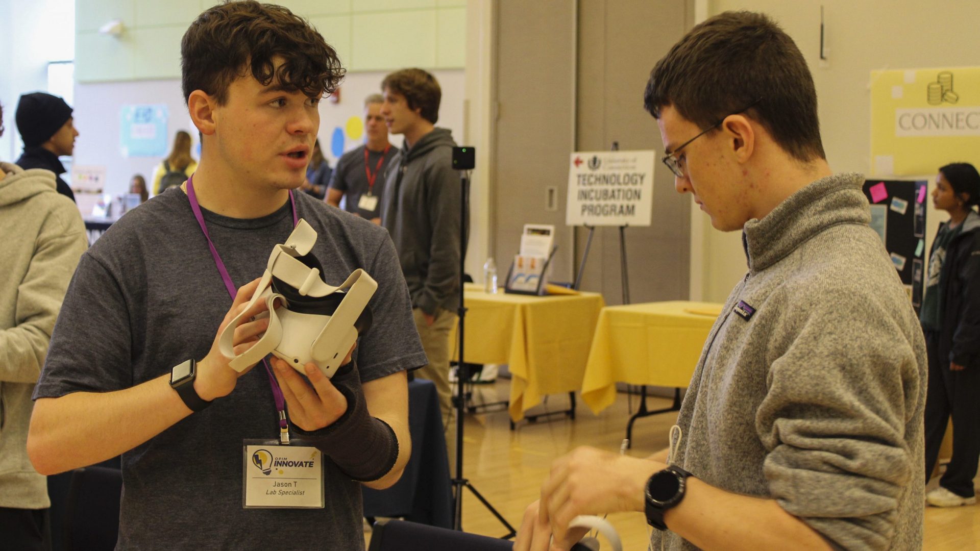 Students Talking