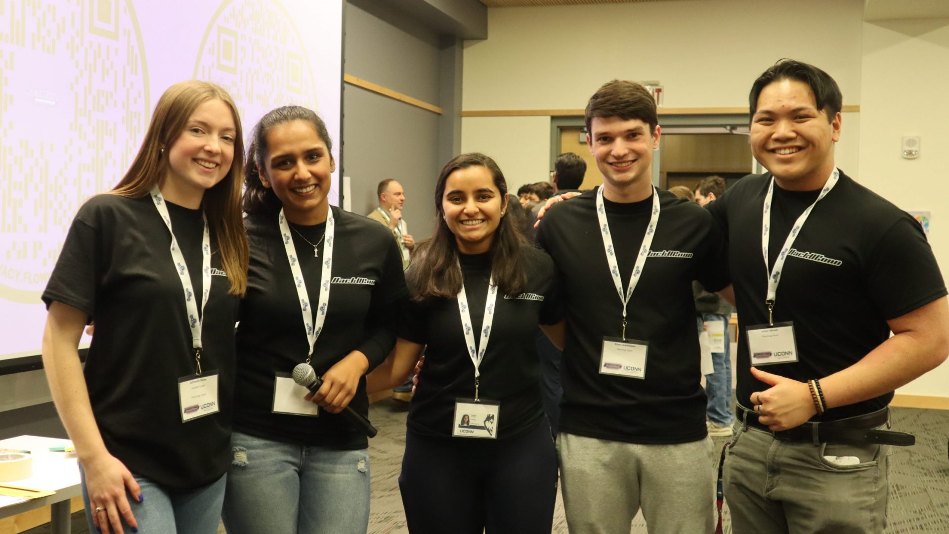 Members of the HackUConn Planning Team pose for a photo!